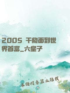 2005從干脆面到世界首富