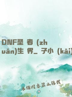 DNF圣職者轉(zhuǎn)生異界