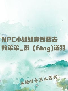 NPC小姐姐竟然要去救弟弟