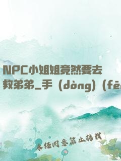 NPC小姐姐竟然要去救弟弟