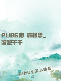PUBG南國最相思