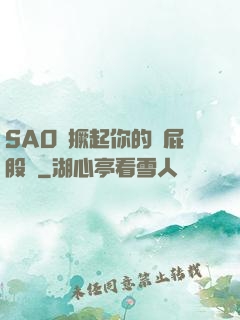 SAO貨撅起你的賤屁股來