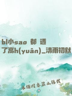 bl小sao貨都濕透了高h(yuǎn)