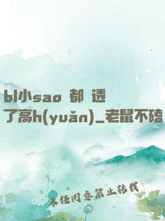 bl小sao貨都濕透了高h(yuǎn)
