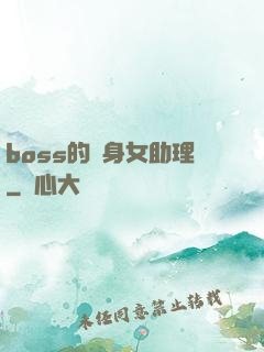 boss的貼身女助理