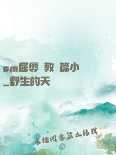 sm屈辱調教長篇小說