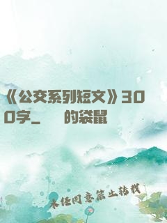 《公交系列短文》300字