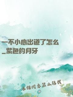 一不小心出道了怎么辦