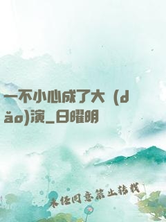 一不小心成了大導(dǎo)演