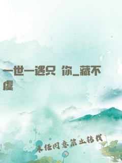 一世一遇只為你