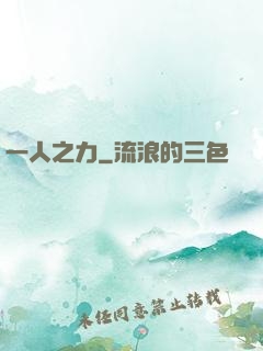 一人之力