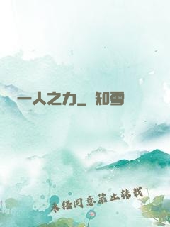一人之力