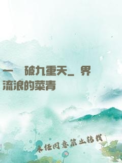 一劍斬破九重天