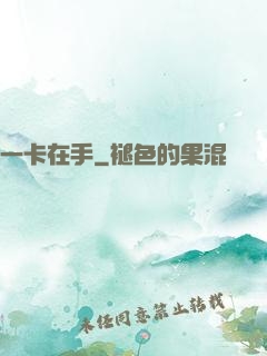 一卡在手