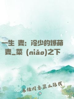 一生寵妻：冷少的爆萌嬌妻