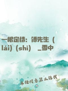 一眼定情：傅先生來(lái)勢(shì)洶洶