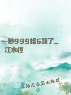 一秒999棍6翻了