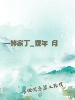 一等家丁