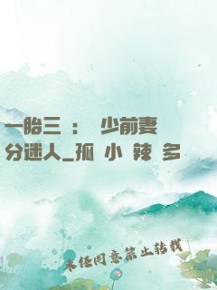 一胎三寶：陸少前妻過分迷人