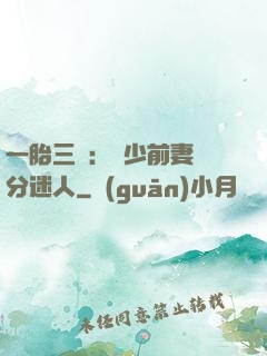 一胎三寶：陸少前妻過分迷人