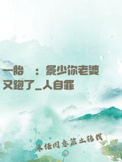 一胎雙寶：景少你老婆又跑了