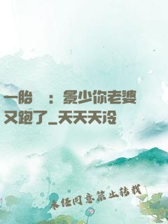 一胎雙寶：景少你老婆又跑了