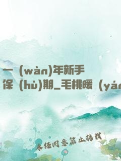 一萬(wàn)年新手保護(hù)期