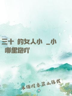 三十歲的女人小說