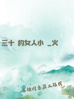 三十歲的女人小說