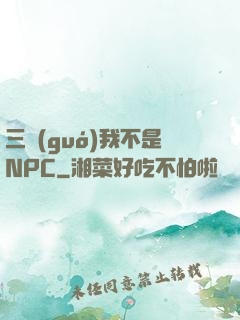 三國(guó)我不是NPC