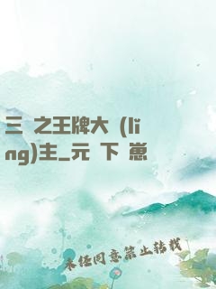 三國之王牌大領(lǐng)主
