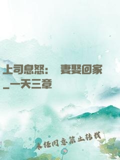 上司息怒：頑妻娶回家