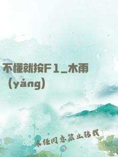 不懂就按F1