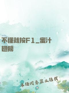 不懂就按F1
