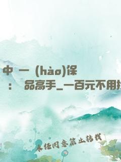 中華一號(hào)保鏢：極品高手