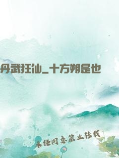丹武狂仙
