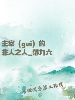 主宰規(guī)則的非人之人