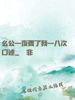 么公一夜要了我一八次口述