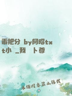 乖把分開by阿昭txt小說