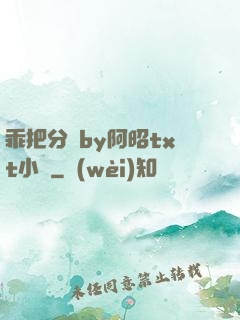 乖把分開by阿昭txt小說