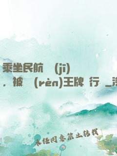 乘坐民航飛機(jī)，被誤認(rèn)王牌飛行員