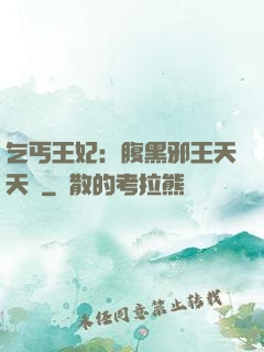 乞丐王妃：腹黑邪王天天寵