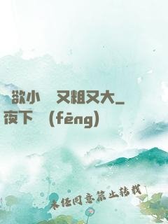 亂欲小話說又粗又大
