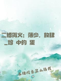 二婚似火：薄少，放肆寵