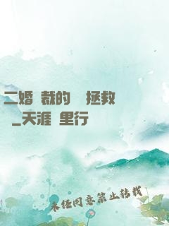 二婚總裁的戀愛拯救計劃