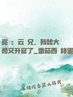 亮劍：云龍兄，我魏大勇又升官了
