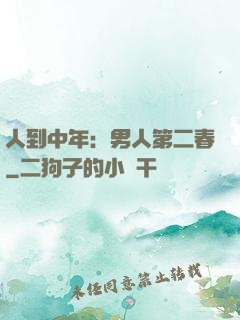 人到中年：男人第二春