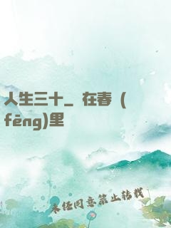 人生三十