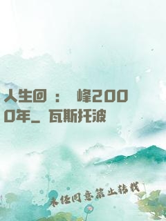 人生回檔：巔峰2000年