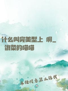 什么叫完美型上單啊